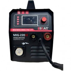 Полуавтоматический сварочный аппарат инверторного типа Brait MIG-220LE (MMA / MIG+MAG / LIFT TIG / 190 А)
