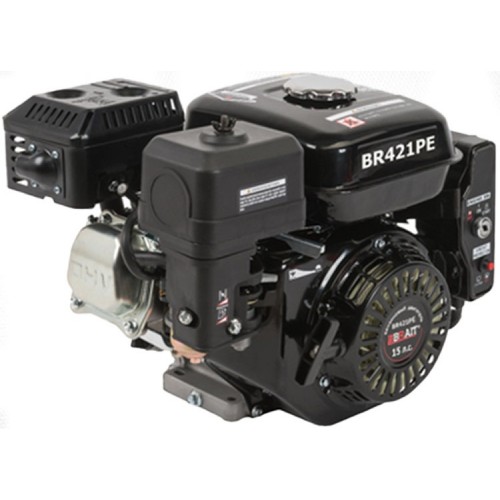 Двигатель бензиновый Brait BR421PE с электростартером под шпонку (15.0 л.с. / Ø25 мм / L=71 мм) 