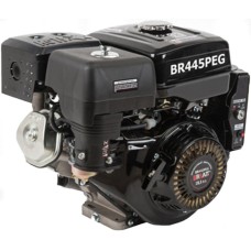 Двигатель бензиновый BRAIT BR445PEG с электростартером под шлицы (17.0 л/с / Ø25 мм / L=44 мм) 