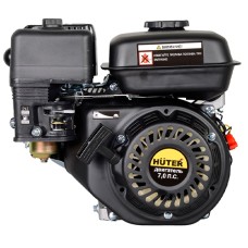 Двигатель бензиновый Huter GE-170F-19 под шпонку (7.0 л.с. / Ø19 мм / L=60 мм) 