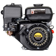 Двигатель бензиновый Huter GE-170F-20 под шпонку (7.0 л.с. / Ø20 мм / L=60 мм) 