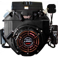 Двигатель бензиновый LIFAN 2V78F-2A V-образный под шпонку с катушкой освещения и электростартером (24 л/с / Ø25 мм / L=56.5 мм) 