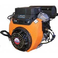 Двигатель бензиновый LIFAN 2V80F-A V-образный под шпонку с катушкой освещения и электростартером (29 л/с / Ø25 мм / L=56.5 мм) 